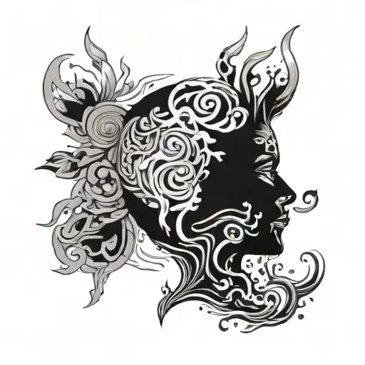 Neurodiversity tattoo design idea