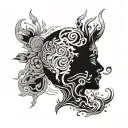 Neurodiversity tattoo design idea