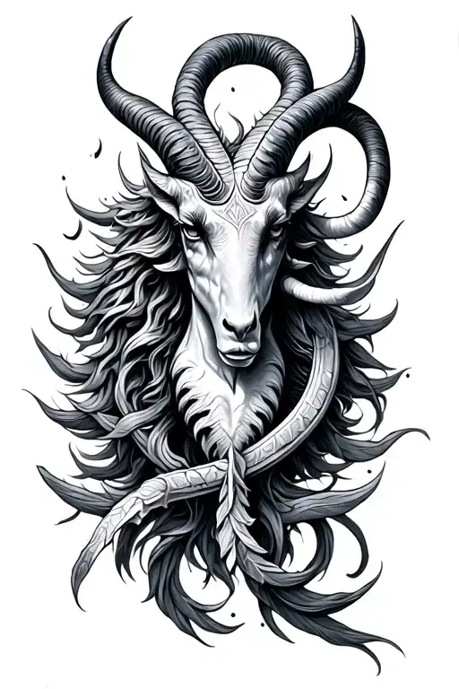 libra, gemini, aquarious, capricorn zodiac sign tattoo design idea