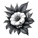 vegan tattoo design idea