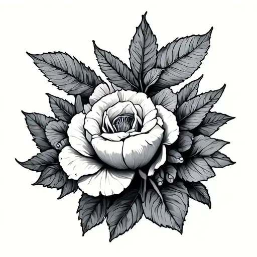 vegan tattoo design idea
