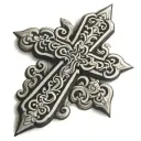 Orthodox Cross tattoo design idea