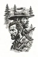 red dead redemption 2 tattoo design idea