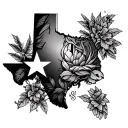 Houston Texas tattoo design idea