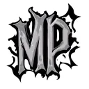 "MP" azteca tattoo design idea