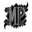 "MP" azteca tattoo design idea