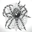 spider, hunter x hunter tattoo design idea
