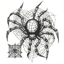 spider, hunter x hunter tattoo design idea
