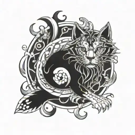 byakko tattoo design idea