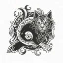 byakko tattoo design idea