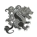 byakko tattoo design idea