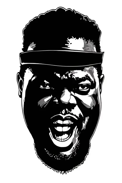 biggie smalls, life after death tattoo design idea