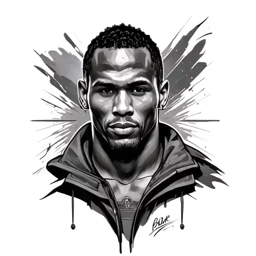 David Goggins tattoo design idea