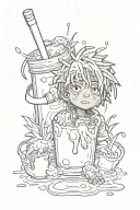 juice wrld 999 incorporated tattoo design idea