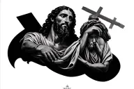 YESHUA tattoo design idea