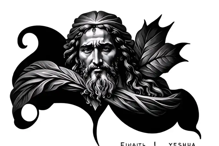 YESHUA tattoo design idea