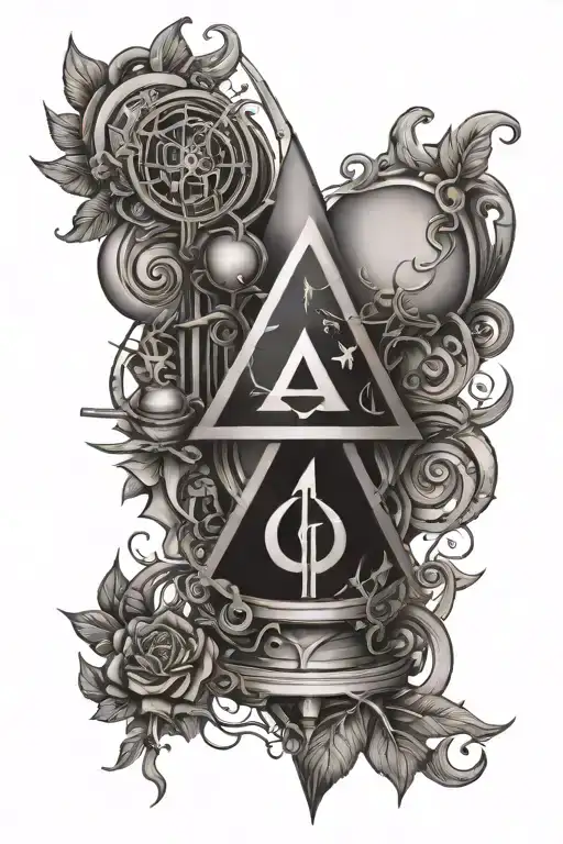 Alchemist formula tattoo design idea