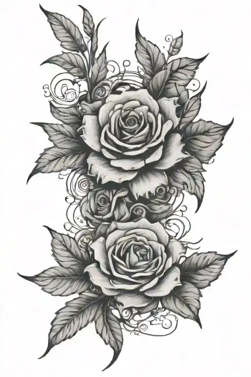 Everything happens for a reason " tattoo design idea