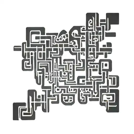 crossword puzzle tattoo design idea