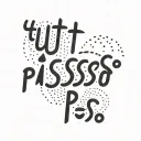"Everything passes" text tattoo design idea