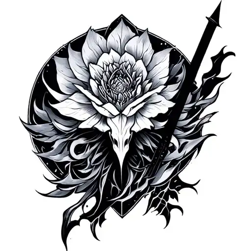 Solo Leveling tattoo design idea