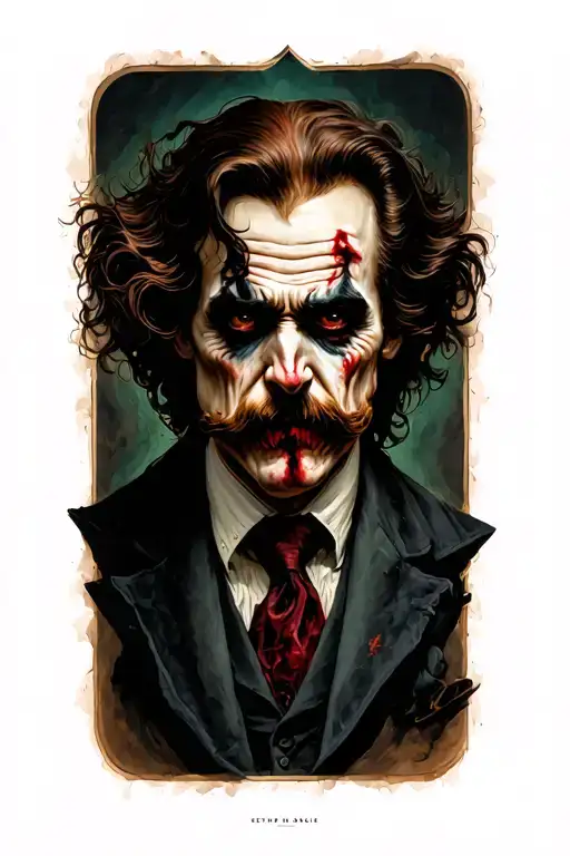 Jekyll And Hyde tattoo design idea