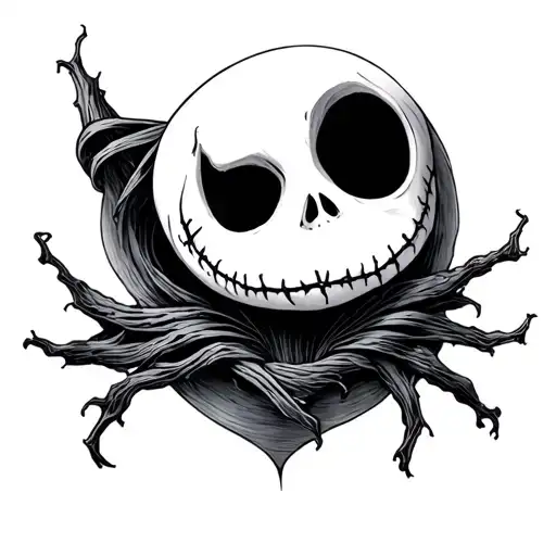 Nightmare Before Christmas tattoo design idea