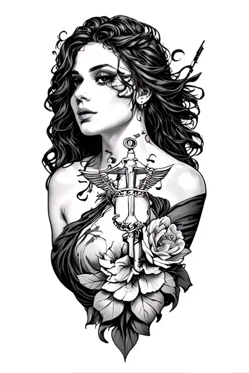 and justice for all album tattoo design idea