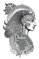 Egyptian Hieroglyphs tattoo design idea
