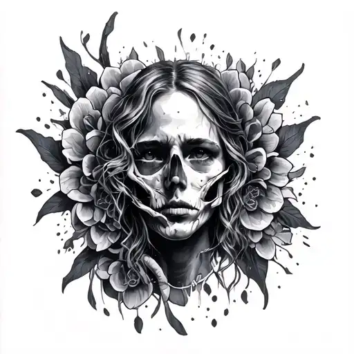 ptsd inside myself tattoo design idea