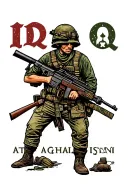 Iraq Afghanistan war tattoo design idea