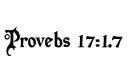 "Proverbs 17:17" tattoo design idea