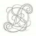 infinity 224 tattoo design idea