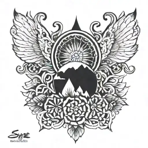 Isys tattoo design idea