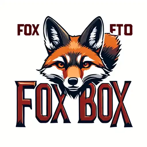 "Fox Box" "Fox Box" "Fox Box" Military Fox Box logo tattoo design idea