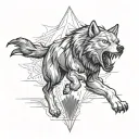 lonewolf,hardwork,unstoppable,raw,force tattoo design idea