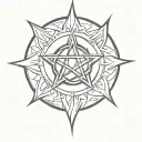 wiccan tattoo tattoo design idea