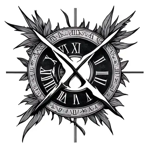 2008 Roman Numerals tattoo design idea