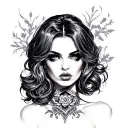 Slut tattoo design idea