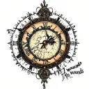 time heals all wounds tattoo design idea