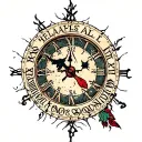 time heals all wounds tattoo design idea