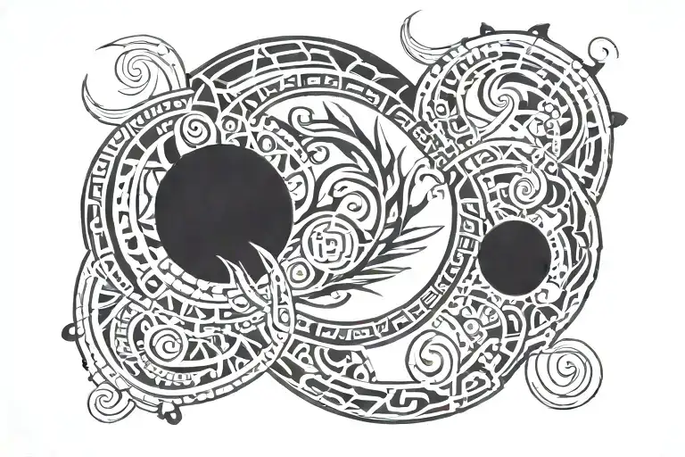 Spinal tattoo design idea