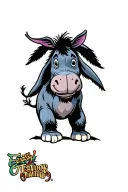 eeyore tattoo design idea