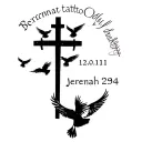 Jeremiah 29:11 verse with a cross 3 flying doves and the birthdate 12.01.84 tattoo design idea