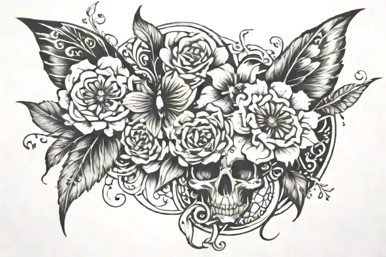 Bigger, Better, Blessed tattoo design idea