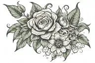 Bigger, Better, Blessed tattoo design idea