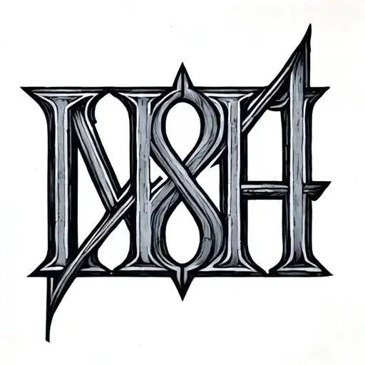 1984 Roman Numerals tattoo design idea