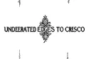 "Undefeated edges to CRESCO" tattoo design idea
