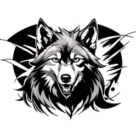 Anime Wolf tattoo design idea
