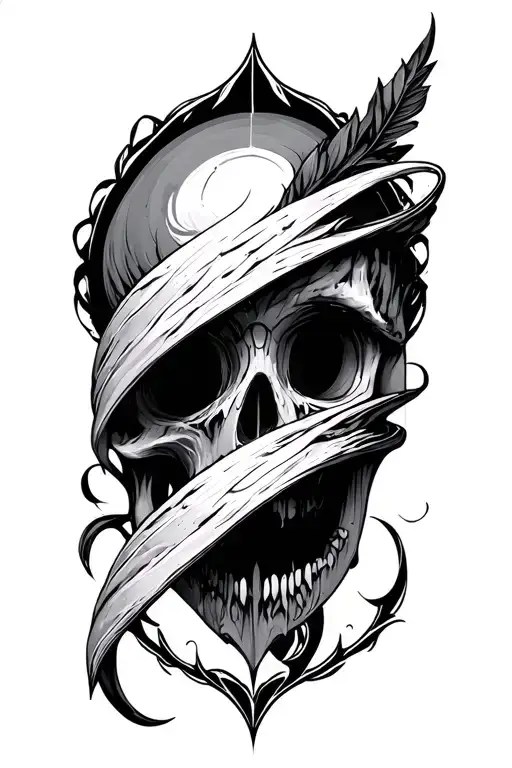 ophanim texture tattoo design idea